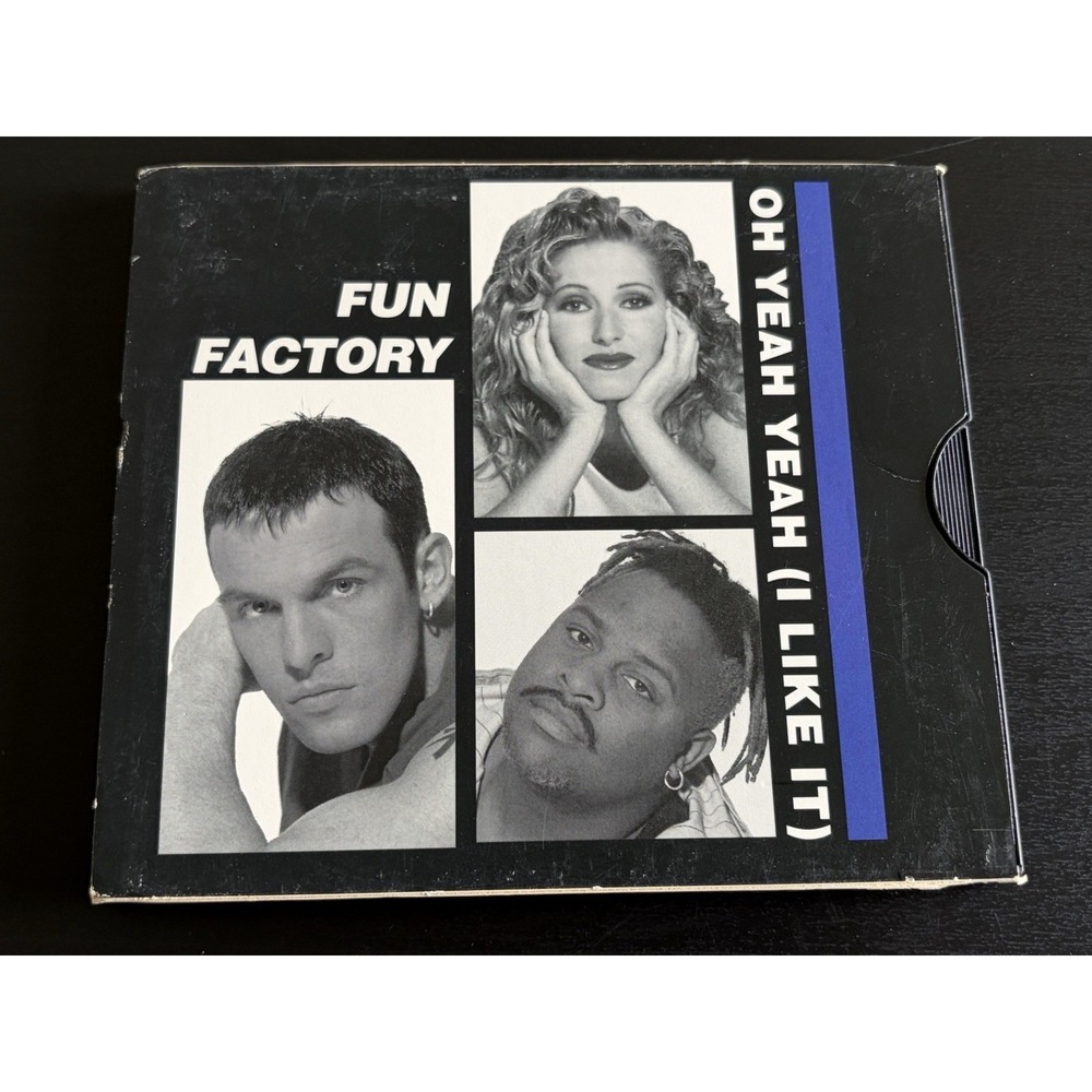 Oh Yeah Yeah  We Are the World  Audio CD By Fun Factory Vintage 90s Curb Records